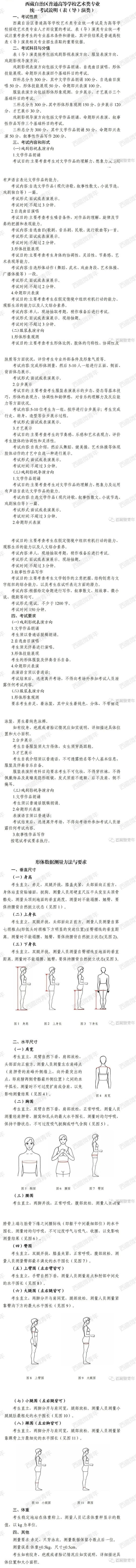 西藏自治區(qū)普通高等學(xué)校藝術(shù)類(lèi)專(zhuān)業(yè)統(tǒng)一考試說(shuō)明（表（導(dǎo)）演類(lèi)）