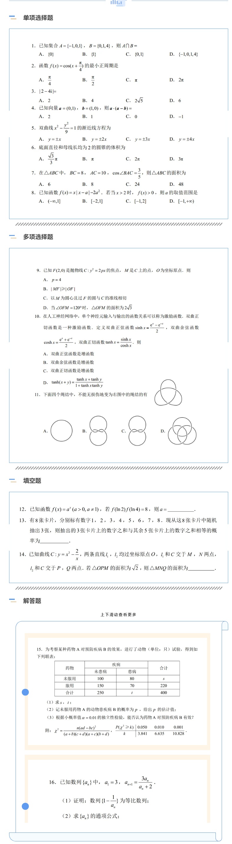 2025年高考綜合改革適應(yīng)性測試數(shù)學(xué)試題