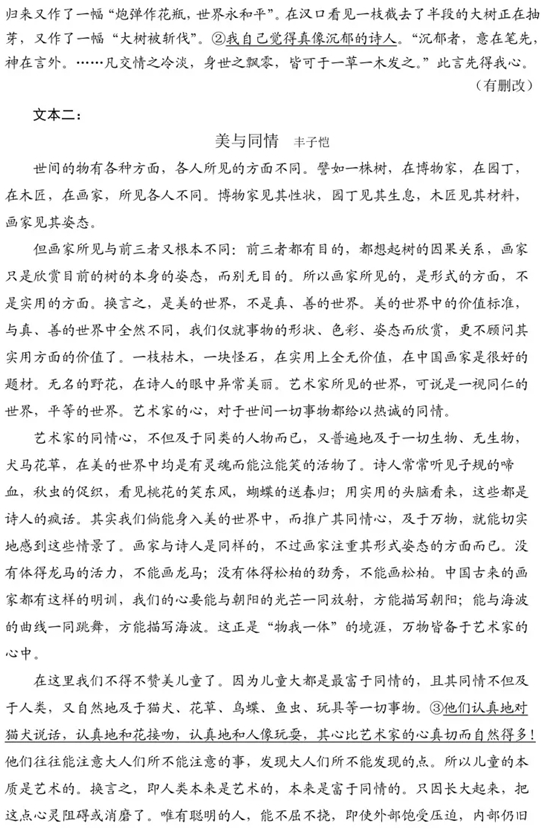 2025年高考綜合改革適應(yīng)性測(cè)試語文試題